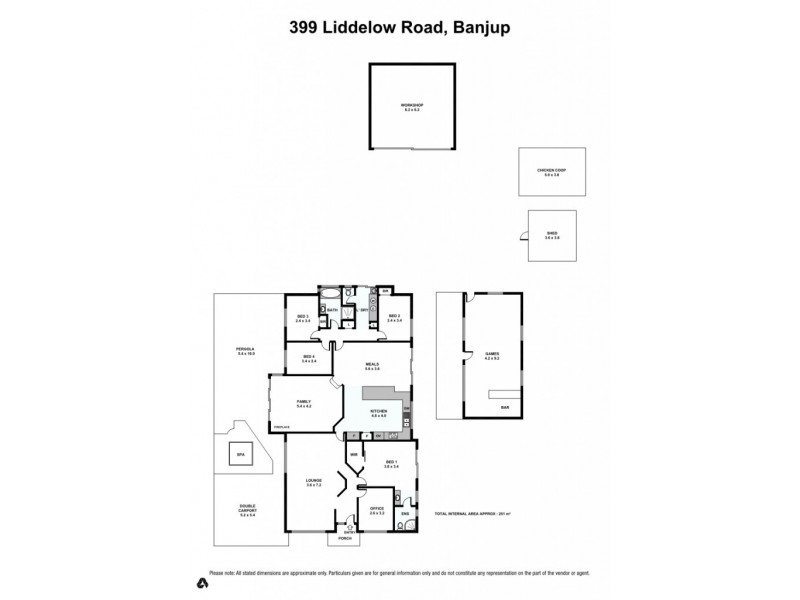 399 Liddelow Road, Banjup WA 6164 Floorplan