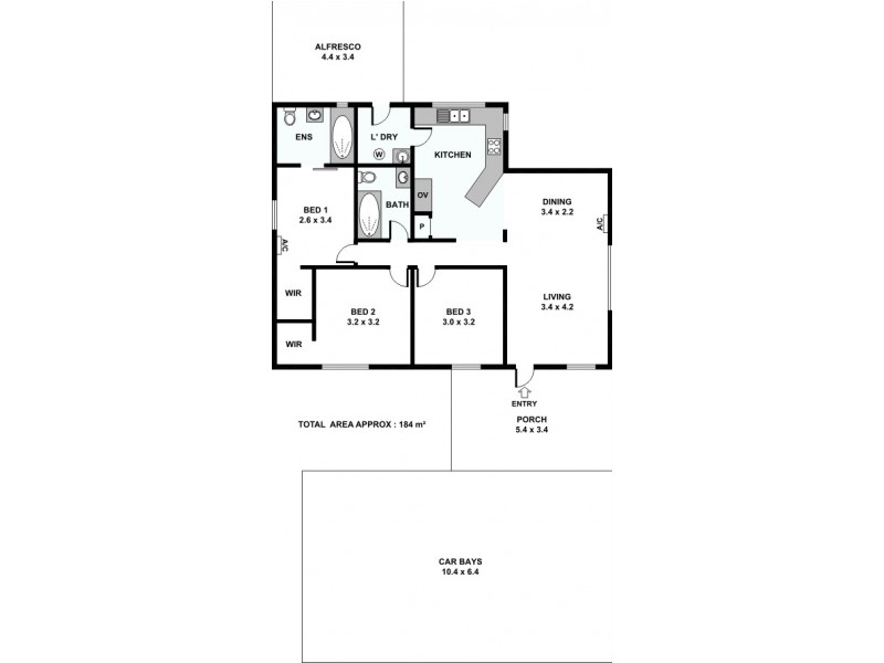 6 Stacey St, Willagee WA 6156 Floorplan