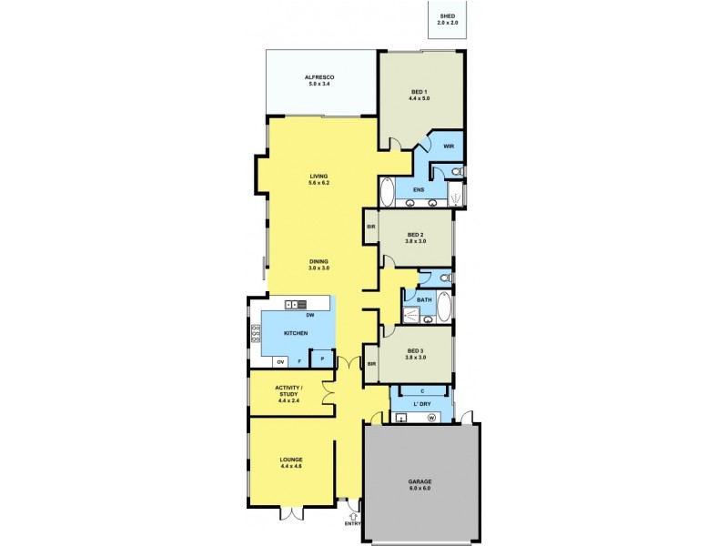 25 Keppell St, Willagee WA 6156 Floorplan