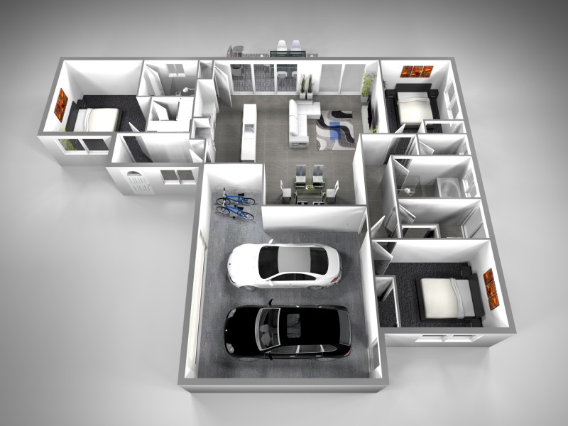 Lot 2, 6 Doust St, Hilton WA 6163 Floorplan