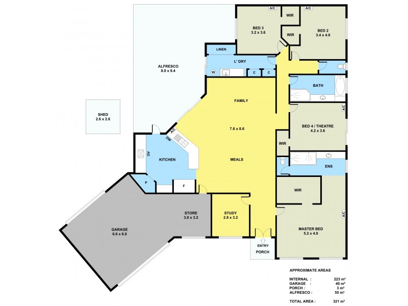 3 Jules Court, Willagee WA 6156 Floorplan