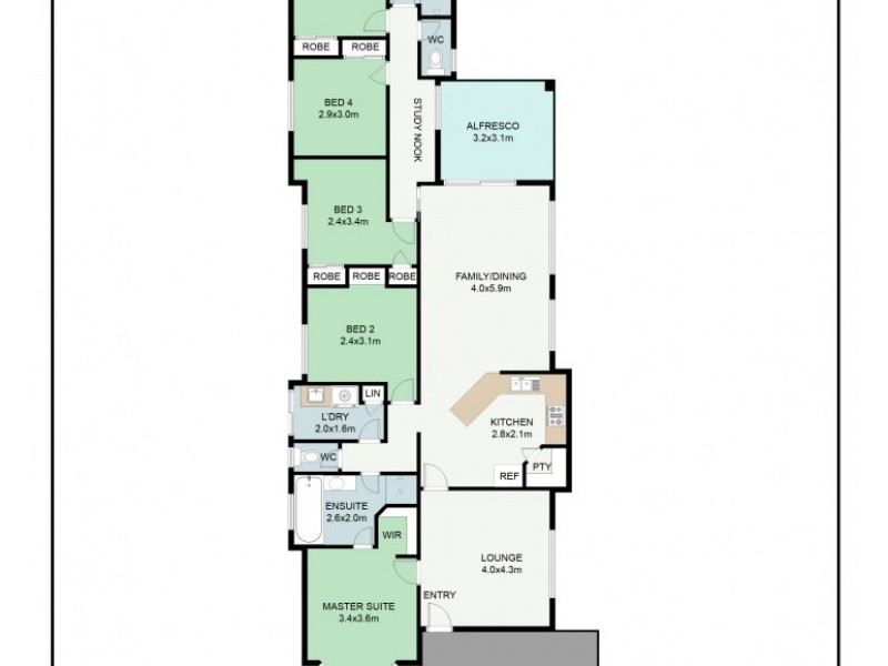 17 Malone St, Willagee WA 6156 Floorplan