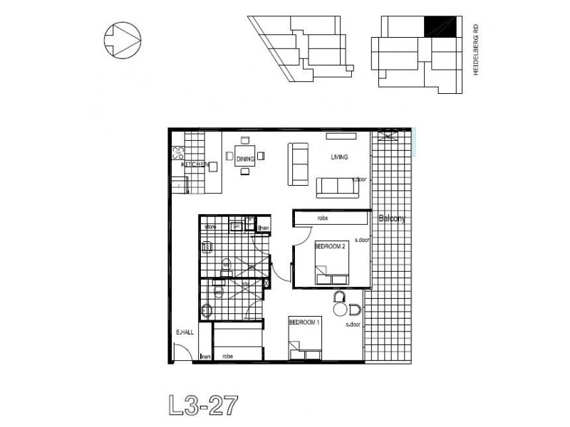 27/262 Heidelberg Road, Fairfield VIC 3078