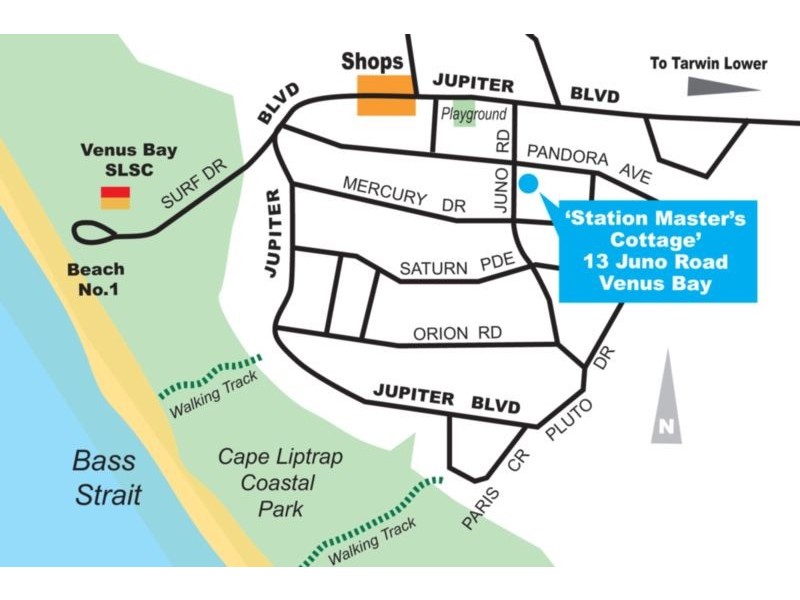 13 JUNO ROAD – 1ST ESTATE, Venus Bay VIC 3956