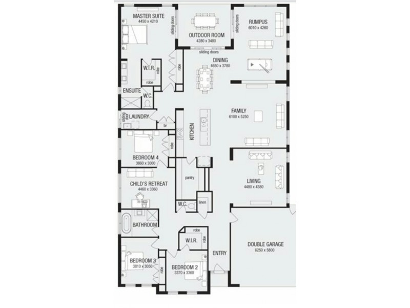 1 Cassowary Place, Jimboomba QLD 4280 Floorplan