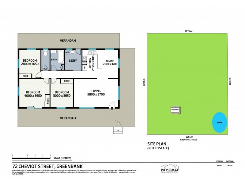 72 Cheviot Street, Greenbank QLD 4124 Floorplan