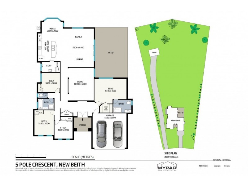 5 Pole Crescent, New Beith QLD 4124 Floorplan