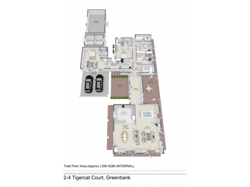 2-4 Tigercat Court, Greenbank QLD 4124 Floorplan