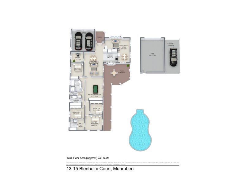 13-15 Blenheim Court, Munruben QLD 4125 Floorplan