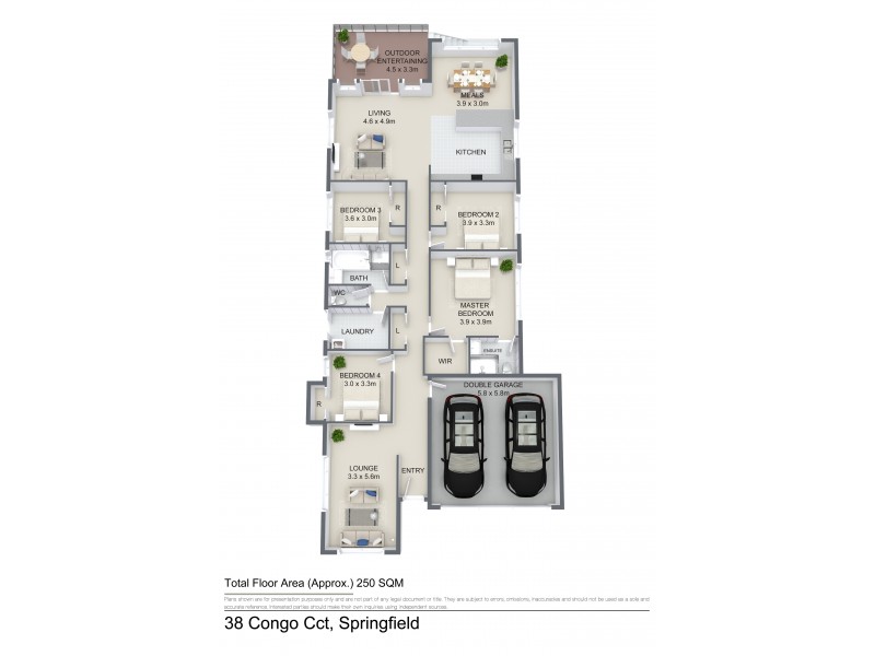 38 Congo Circuit, Springfield QLD 4300 Floorplan