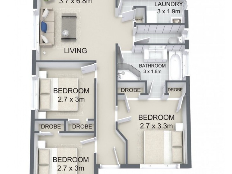 9 Gila Place, Springfield QLD 4300 Floorplan