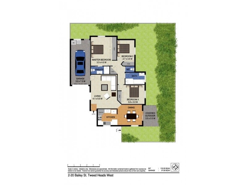 2/20 Bailey Street, Tweed Heads West NSW 2485