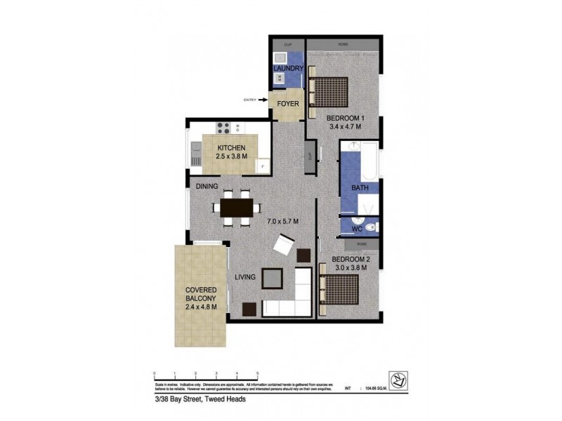 3/38 Bay Street, Tweed Heads NSW 2485