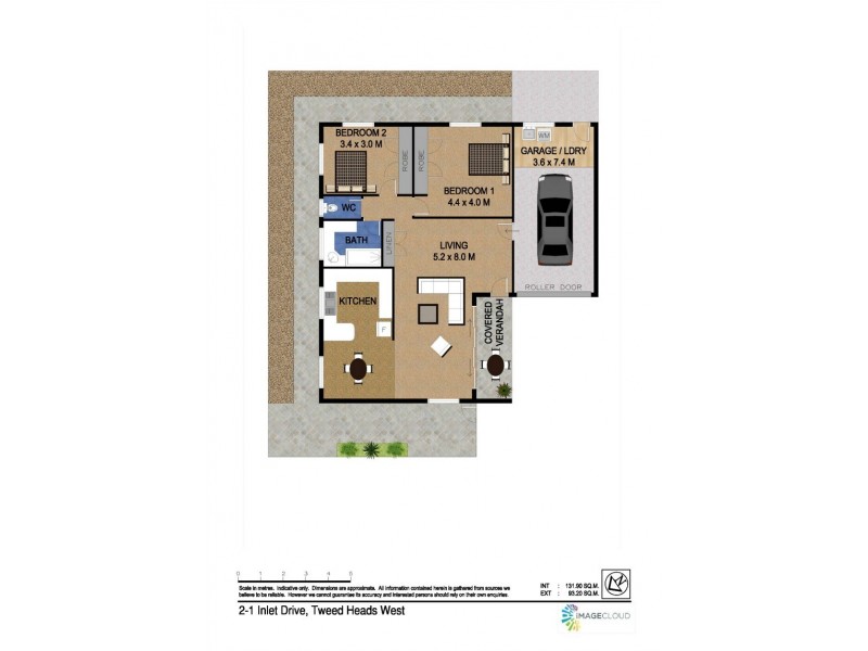 2/21 Inlet Drive, Tweed Heads West NSW 2485 Floorplan