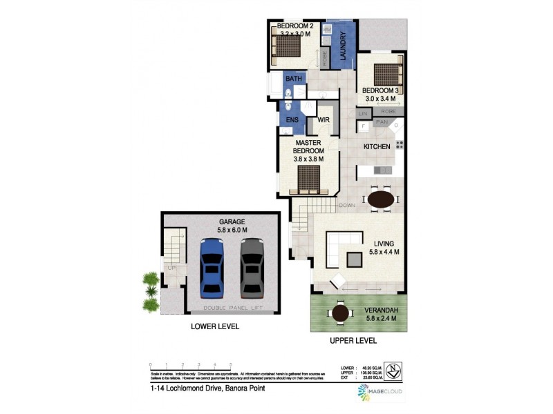 1/14 Lochlomond Drive, Banora Point NSW 2486 Floorplan