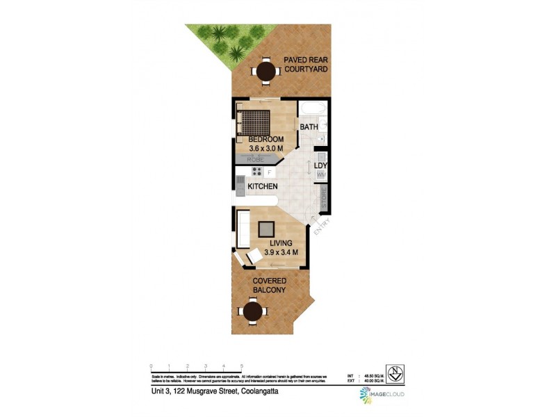 3/122 Musgrave Street ‘Sunsea’, Kirra QLD 4225 Floorplan
