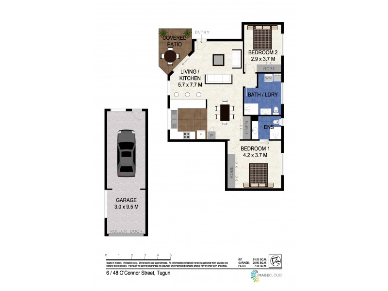 6/48 O’Connor Street, Tugun QLD 4224 Floorplan