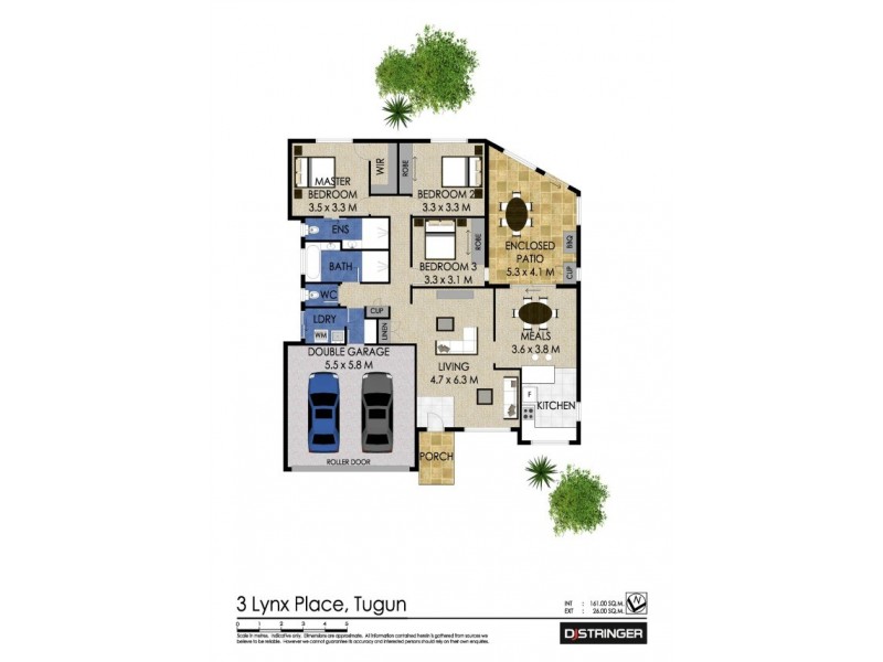 3 Lynx Place, Tugun QLD 4224 Floorplan