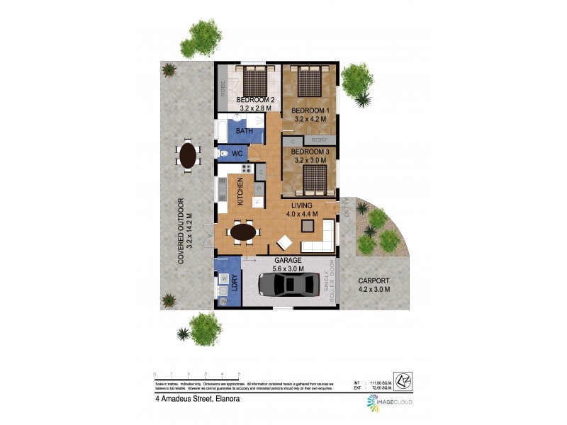 4 Amadeus Street, Elanora QLD 4221 Floorplan