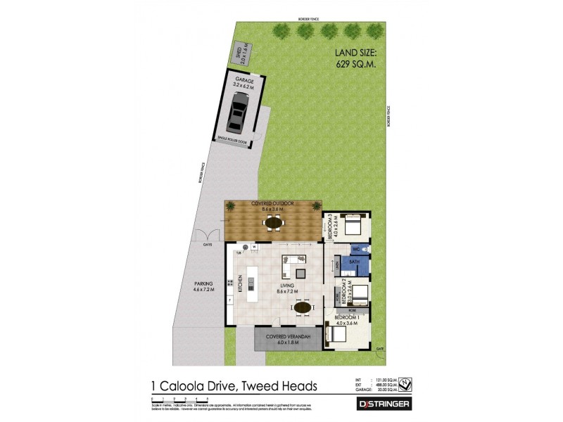 1 Caloola Drive, Tweed Heads NSW 2485 Floorplan