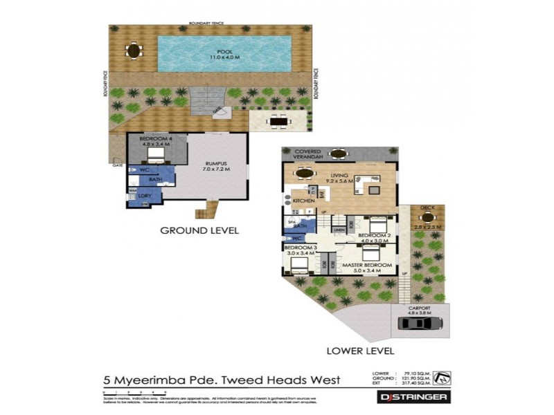 5 Myeerimba Parade, Tweed Heads West NSW 2485 Floorplan