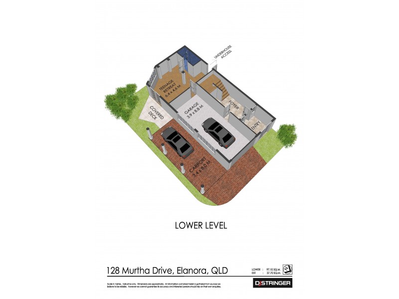 128 Murtha Drive, Elanora QLD 4221 Floorplan