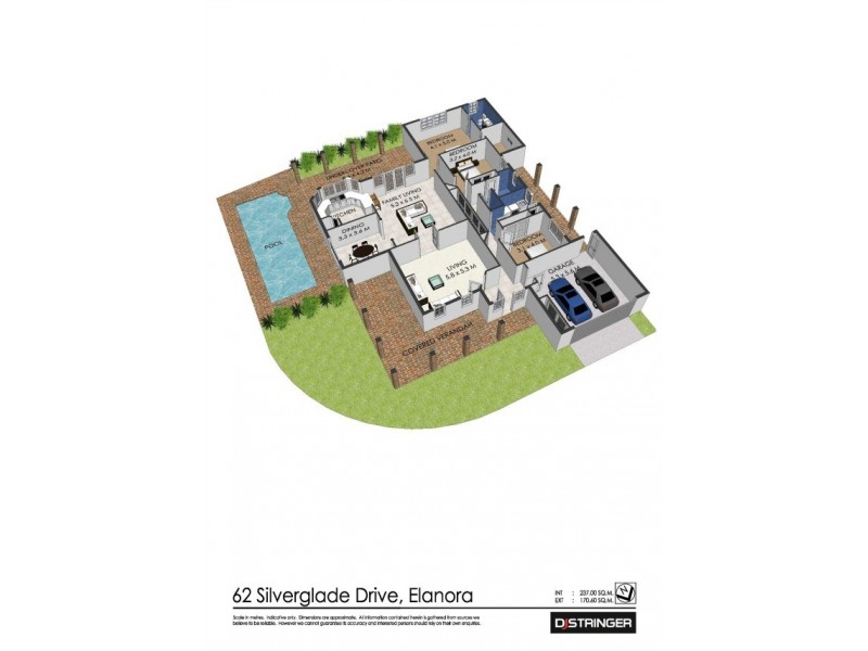 62 Silver Glade Drive, Elanora QLD 4221 Floorplan