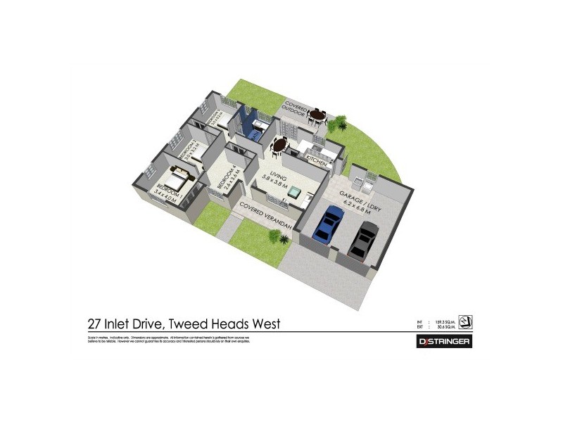 27 Inlet Dr (cnr Lakes Dr), Tweed Heads NSW 2485 Floorplan