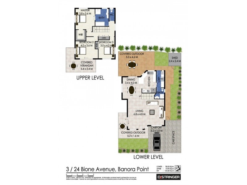 3/24 Bione Avenue, Banora Point NSW 2486 Floorplan