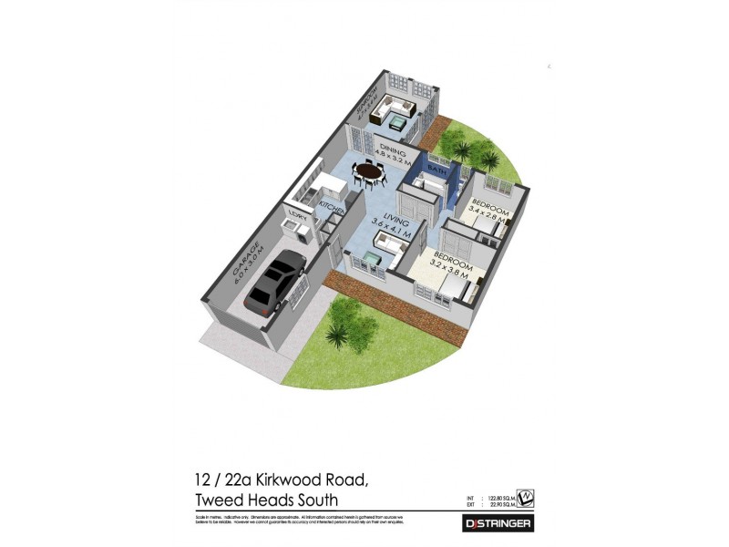 12/22A Kirkwood Road, Tweed Heads South NSW 2486 Floorplan