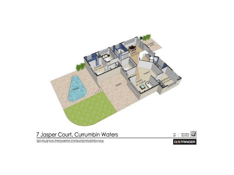 7 Jasper Court, Currumbin Waters QLD 4223 Floorplan