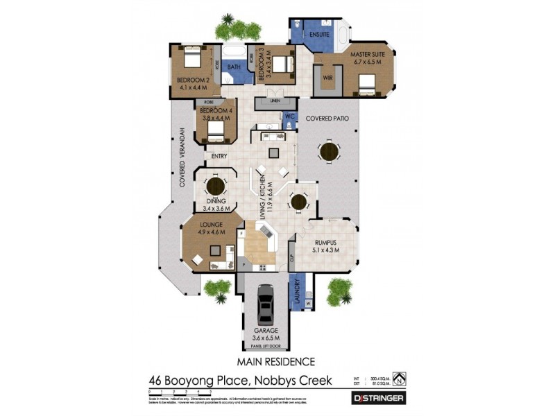 46 Booyong Place, Tweed Valley, Murwillumbah NSW 2484 Floorplan