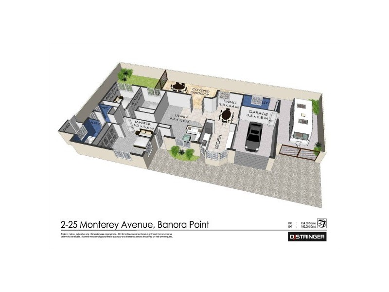 2/25 Monterey Avenue, Banora Point NSW 2486 Floorplan