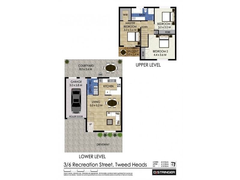 3/6 Recreation St, Tweed Heads NSW 2485 Floorplan