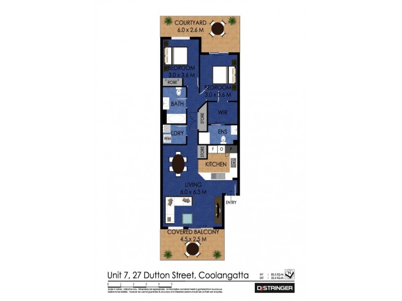 7/27-29 Dutton Street, Coolangatta QLD 4225 Floorplan