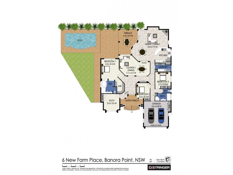 6 New Farm Place, Banora Point NSW 2486 Floorplan
