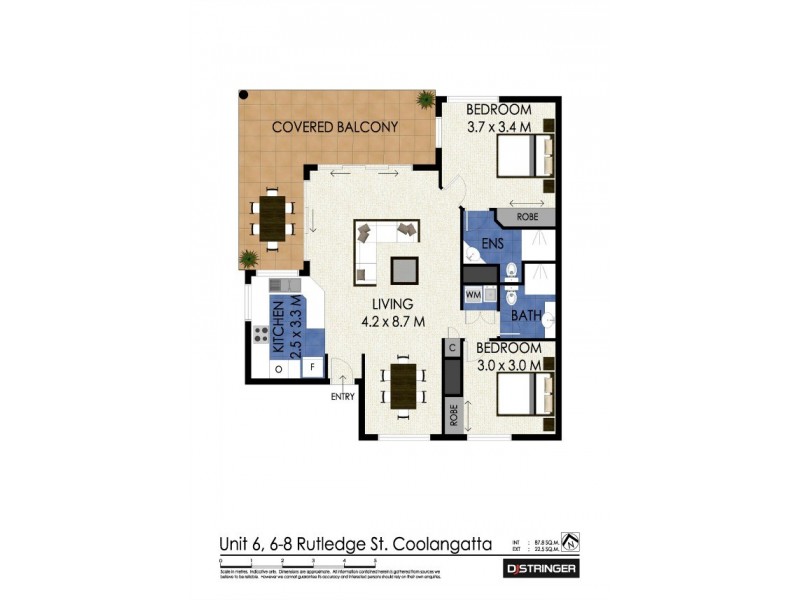 6/6-8 Rutledge Street, Coolangatta QLD 4225 Floorplan