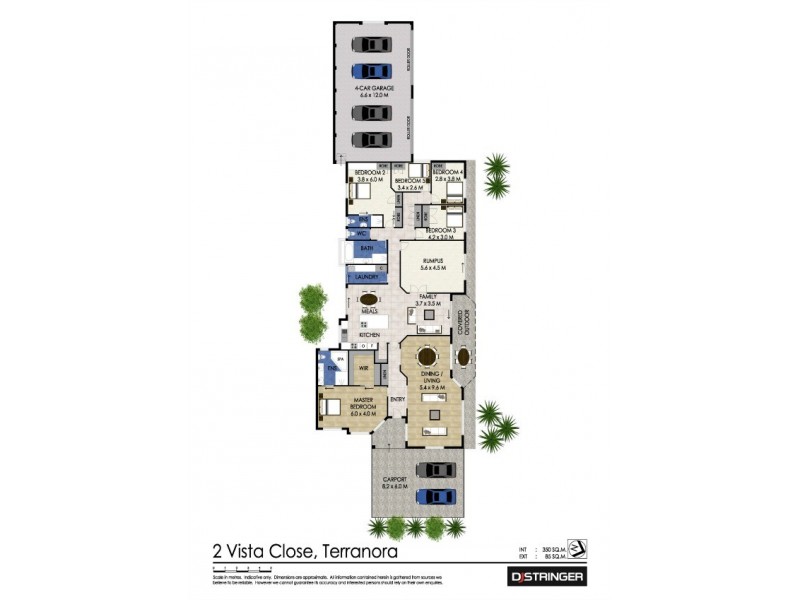 2 Vista Close, Terranora NSW 2486 Floorplan