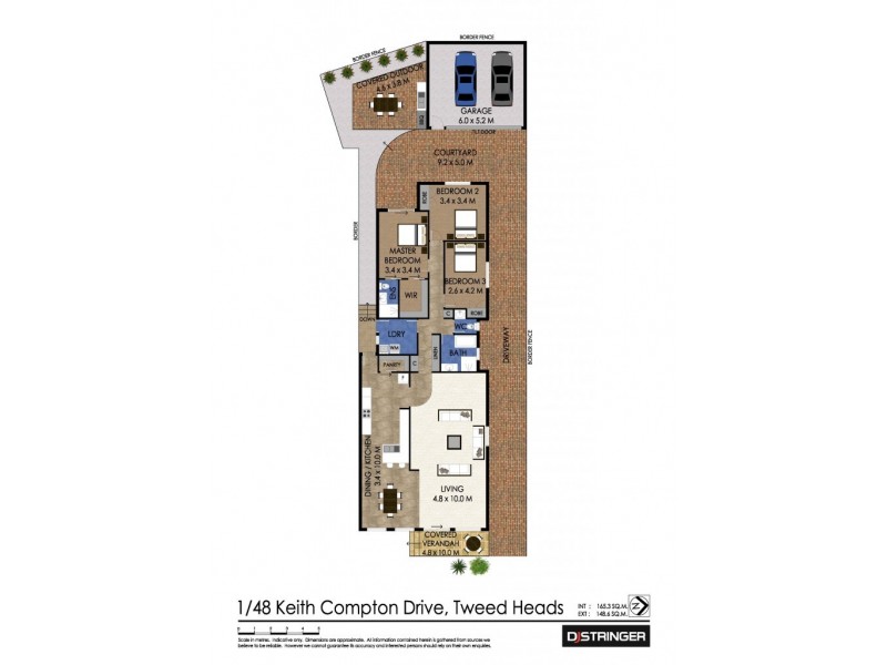 1/48 Keith Compton Drive, Tweed Heads NSW 2485 Floorplan