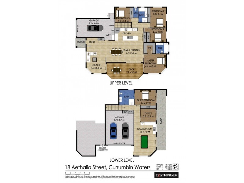 18 Aethalia Street, Currumbin Waters QLD 4223 Floorplan