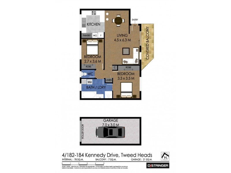 4/182-184 Kennedy Drive, Tweed Heads West NSW 2485 Floorplan