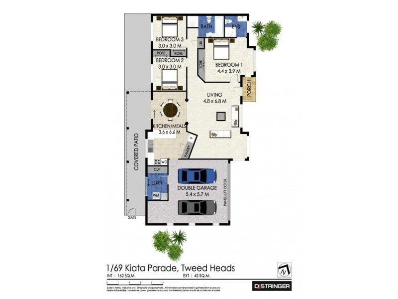 1/69 Kiata Parade, Tweed Heads NSW 2485 Floorplan