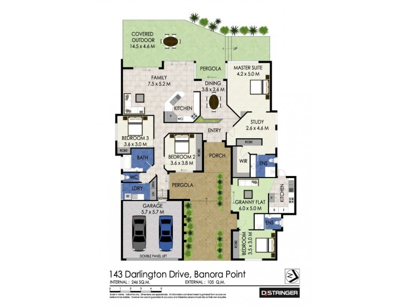 143 Darlington Drive, Banora Point NSW 2486 Floorplan