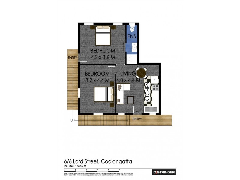 6/6 Lord Street, Kirra QLD 4225 Floorplan