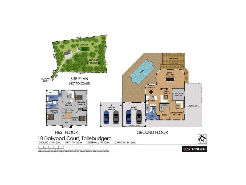 10 Dalwood Court, Tallebudgera QLD 4228 Floorplan