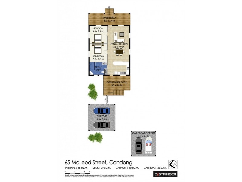 65 Mcleod Street, Condong NSW 2484 Floorplan