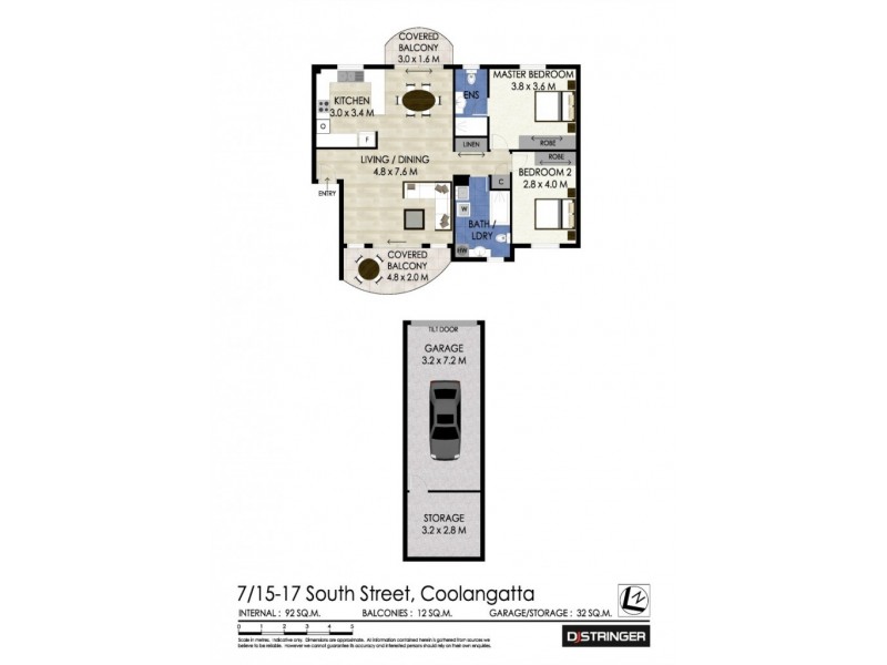 7/15-17 South Street, Kirra QLD 4225 Floorplan