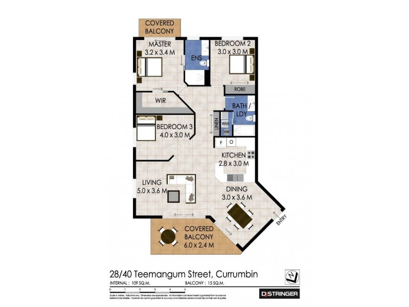 28/40 Teemangum Street, Currumbin QLD 4223 Floorplan