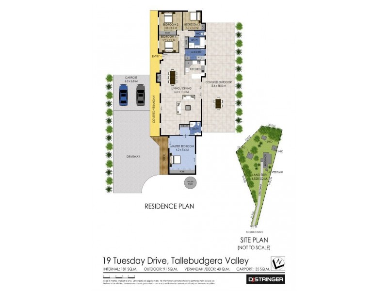 19 Tuesday Drive, Tallebudgera Valley QLD 4228 Floorplan