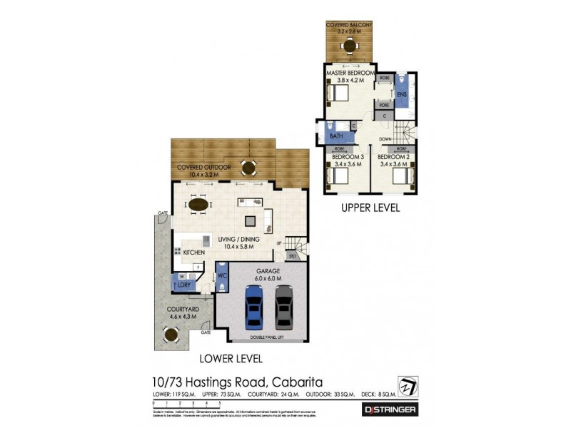 10/73 Hastings Road ‘Reef Villas’, Cabarita Beach NSW 2488 Floorplan